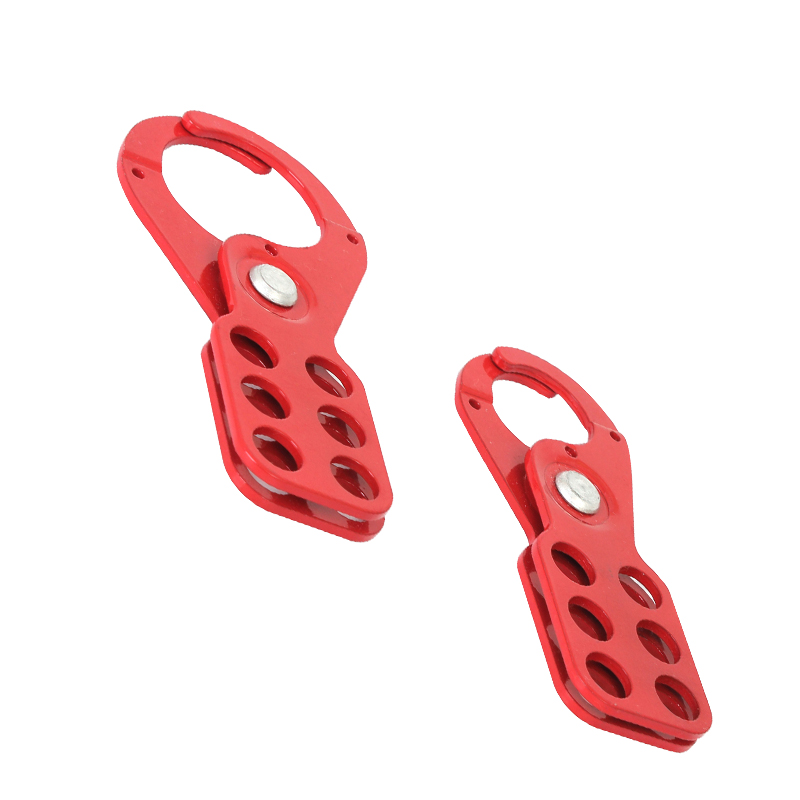 安赛瑞 14720 经济型钢制安全锁钩 &Phi;25mm （单位：把）  红色