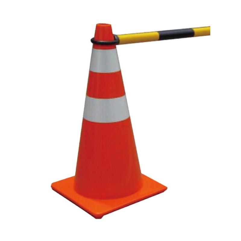 安赛瑞 11211 反光条纹伸缩式路锥链接杆 伸缩范围1.3m-2.5m （单位：根）  黄色