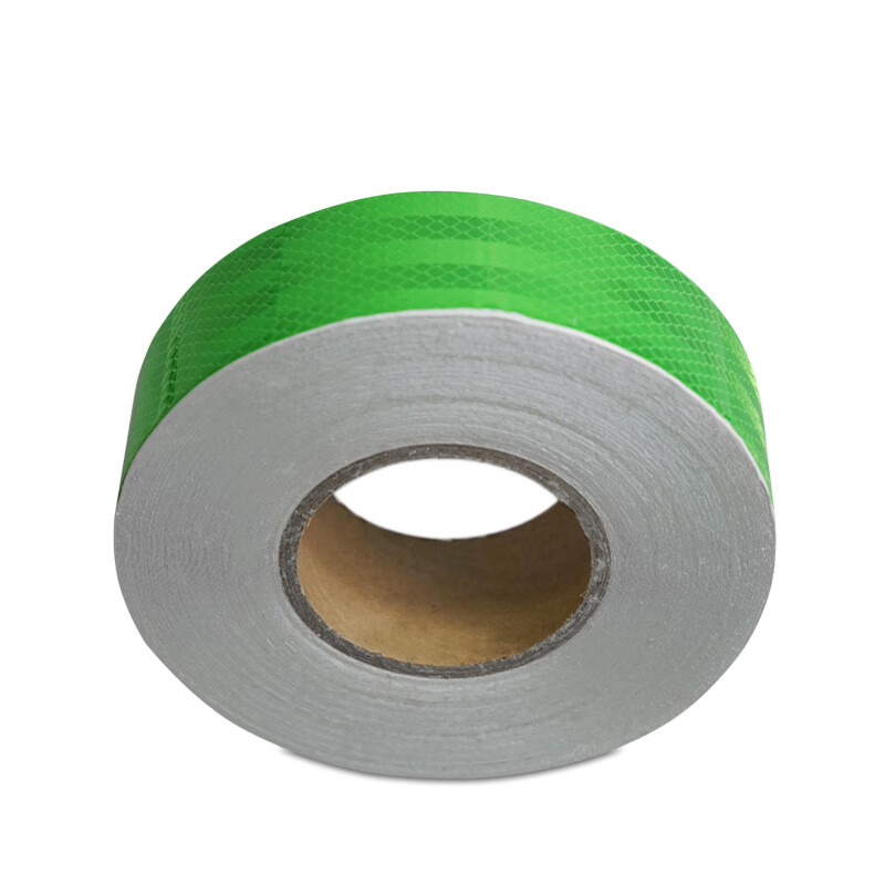 安赛瑞 S14356 超级晶格反光警示胶带 50mm*50m （单位：卷）  绿色