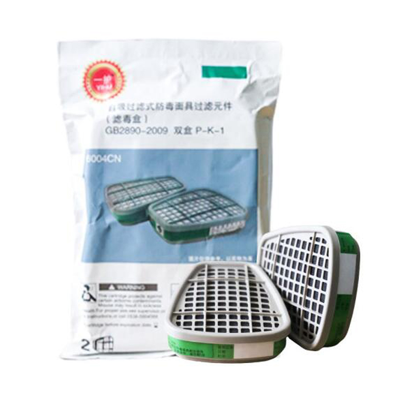 3M 6004CN 氨气及甲氨气体滤毒盒  （单位：件）  