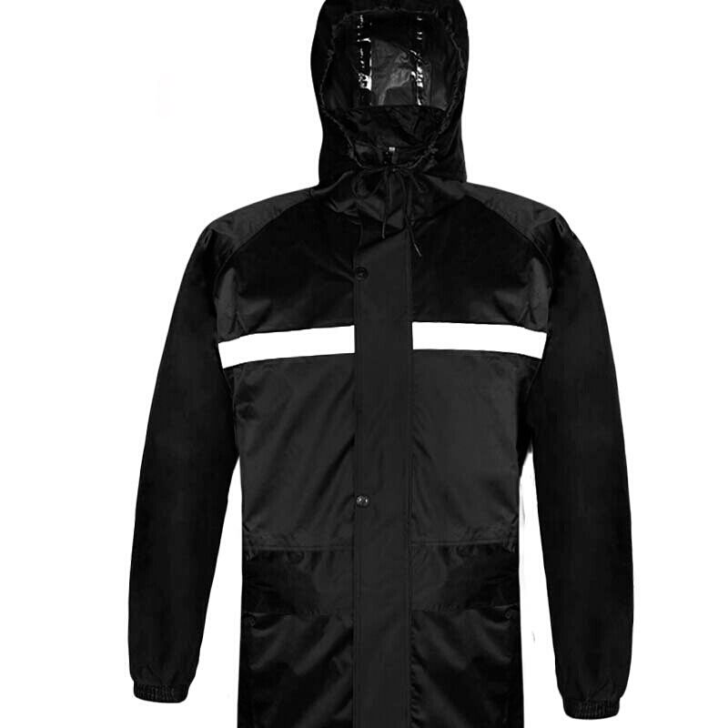 谋福 9292 连体式雨衣套装 L （单位：套）  黑色