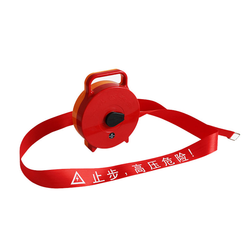 安赛瑞 13937 中核专用电力施工警示锦纶隔离带 止步 高压危险 5cm*100m （单位：包）  