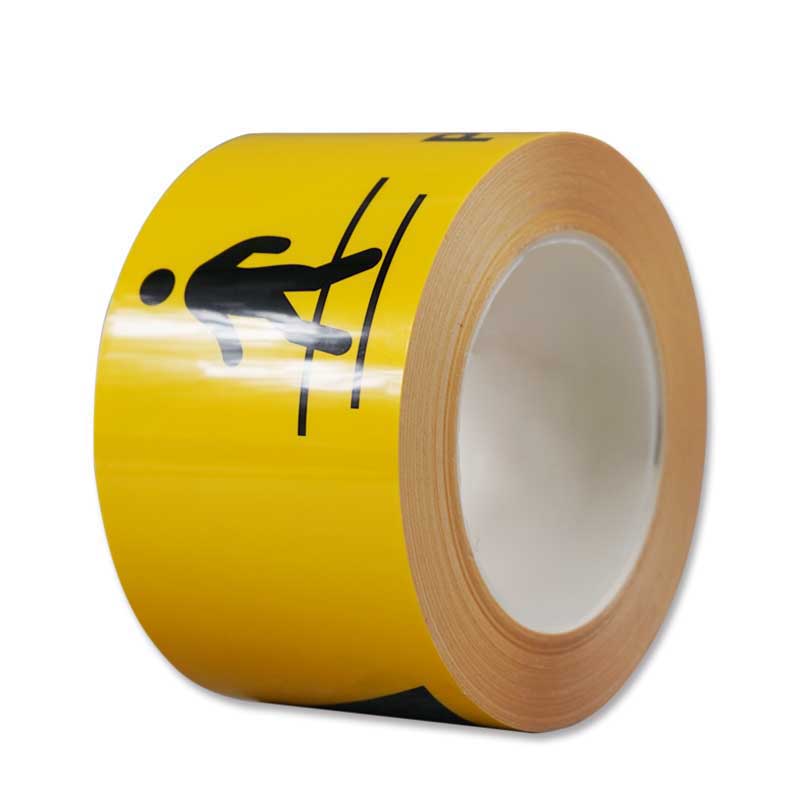 安赛瑞 11990 PET基材警示标识胶带 人行通道 75mm*22m （单位：卷）  