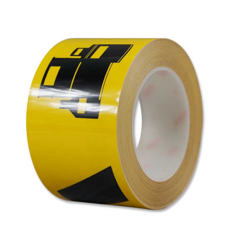 安赛瑞 11986 PET基材警示标识胶带 化学品储存区 75mm*22m （单位：卷）  