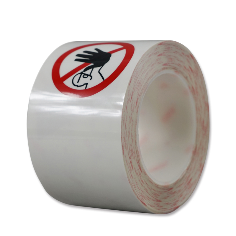 安赛瑞 11982 PET基材警示标识胶带 禁止进入 75mm*22m （单位：卷）  