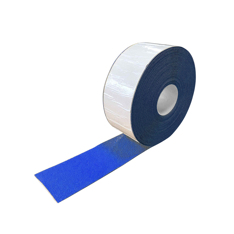 安赛瑞 12373 塑胶材质重载型反光划线胶带 5cm*20m （单位：卷）  蓝色