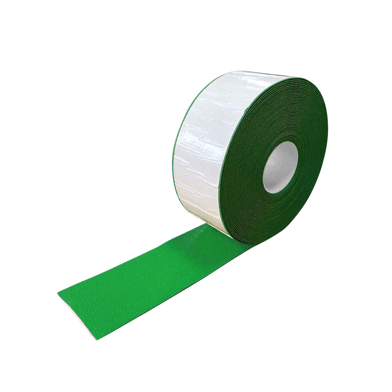 安赛瑞 12379 塑胶材质重载型反光划线胶带 10cm*20m （单位：卷）  绿色