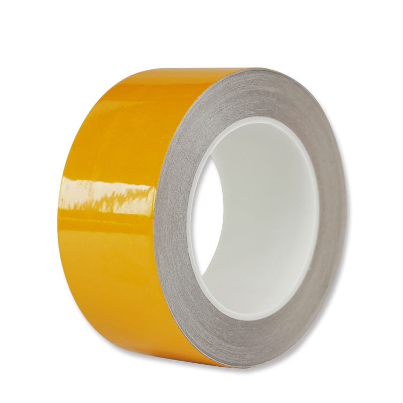 安赛瑞 14203 工程级反光膜反光警示胶带 5cm*22m （单位：卷）  黄色