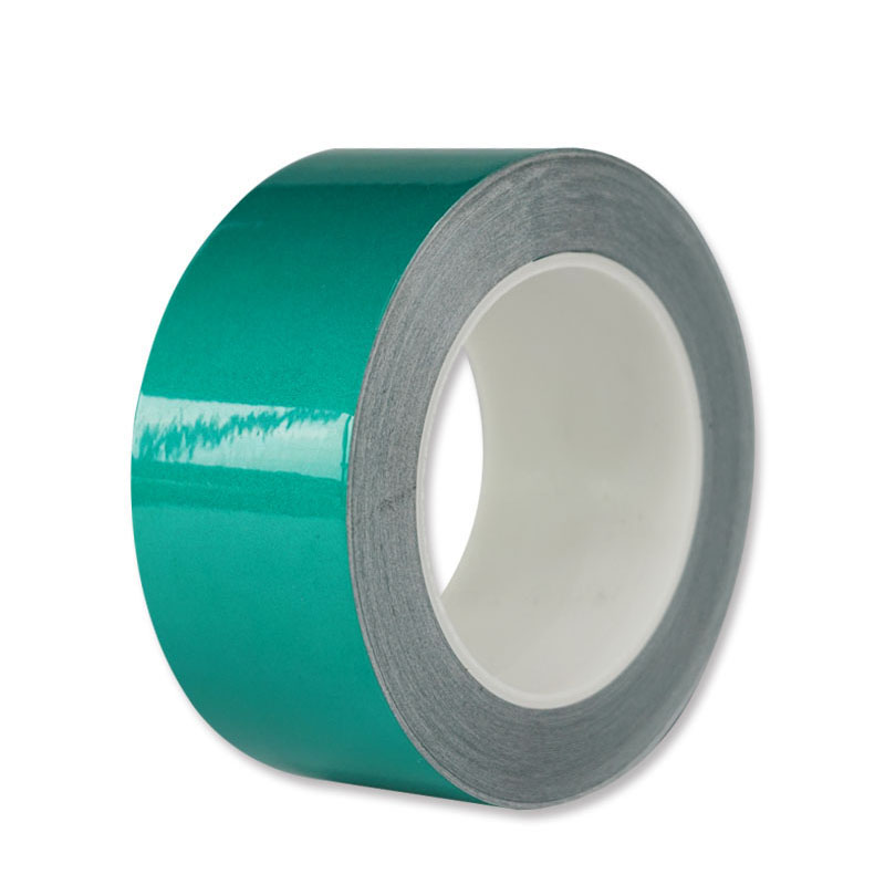 安赛瑞 14215 工程级反光膜反光警示胶带 7.5cm*22m （单位：卷）  绿色