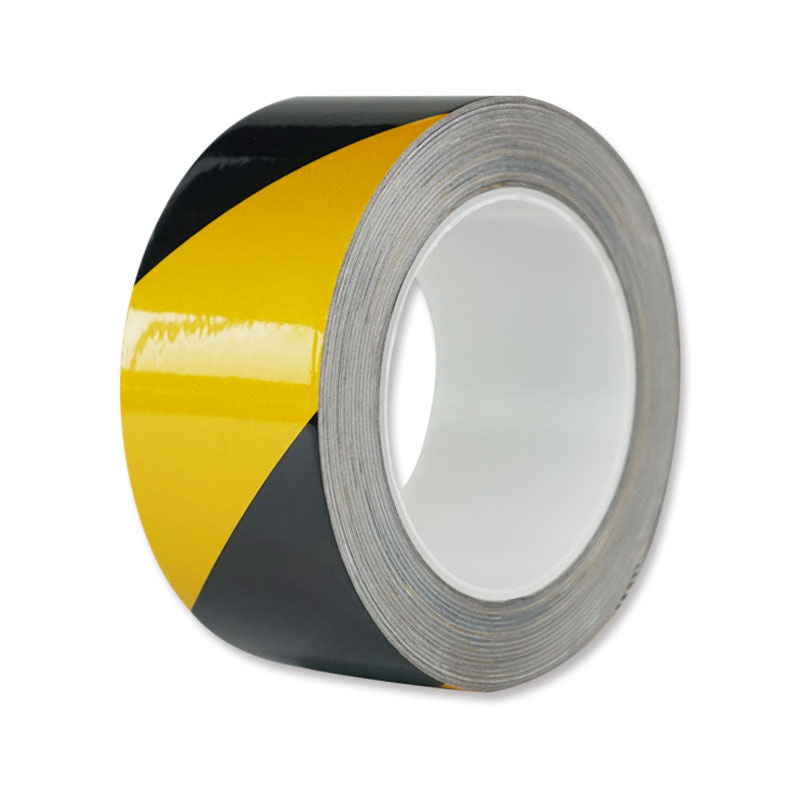 安赛瑞 14346 工程级反光膜反光警示胶带 10cm*22m （单位：卷）  黄黑