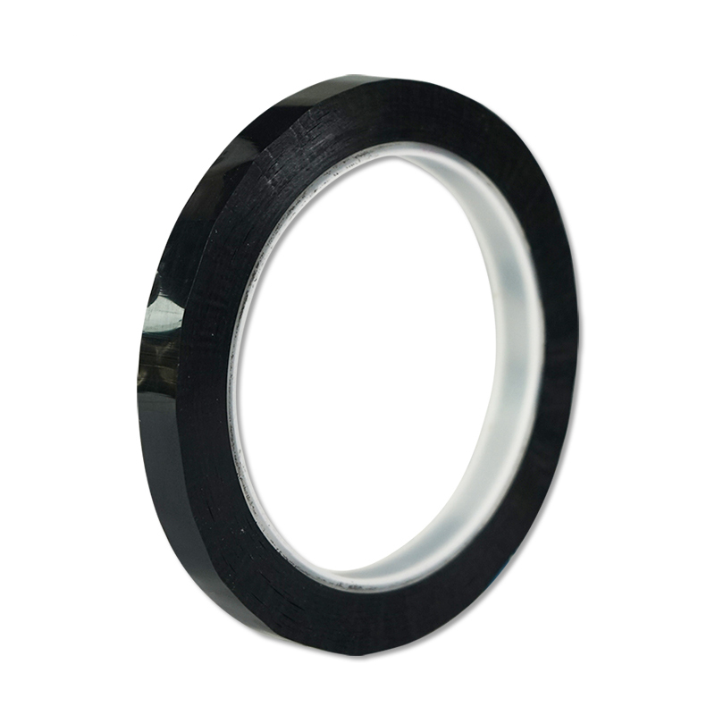 安赛瑞 14424 PET基材桌面定位划线胶带 25mm*66m （单位：卷）  黑色