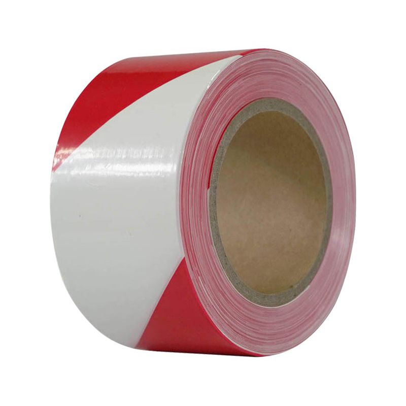 安赛瑞 11641 PE材质警示隔离带 7cm*130m （单位：卷）  红白条纹