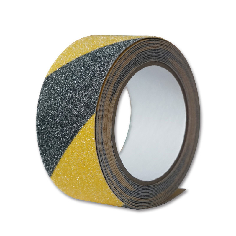 安赛瑞 14212 警示防滑胶带 5cm*20m （单位：卷）  黄黑条纹