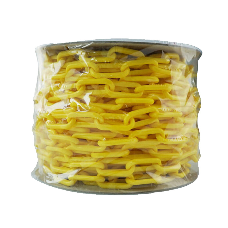 安赛瑞 14112 塑料链条 长度30m （单位：卷）  黄色