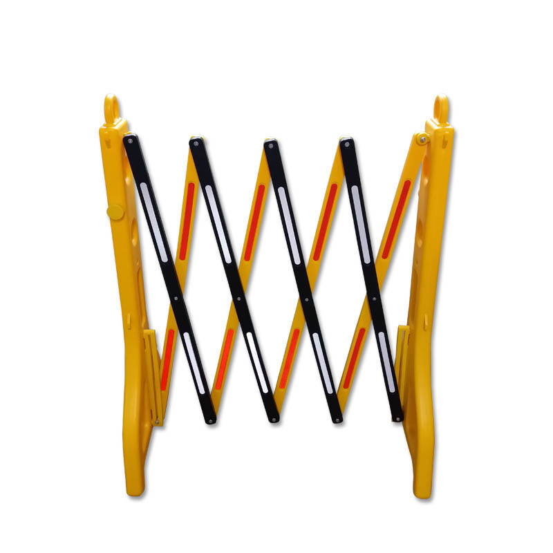 安赛瑞 11226 塑料材质注水式塑料伸缩围栏 高96cm 长度范围0.34-2.5m （单位：个） 配反光条 