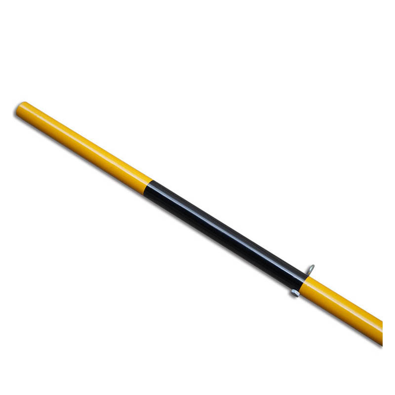 安赛瑞 16102 车辆限高杆 &Phi;32mm*3m （单位：个） 含2根3m金属链条 黄黑反光