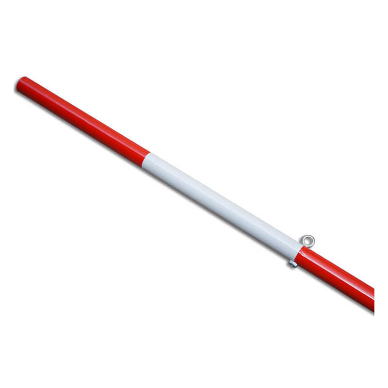 安赛瑞 12191 车辆限高杆 &Phi;32mm*3m （单位：个） 含2根3m金属链条 红白反光