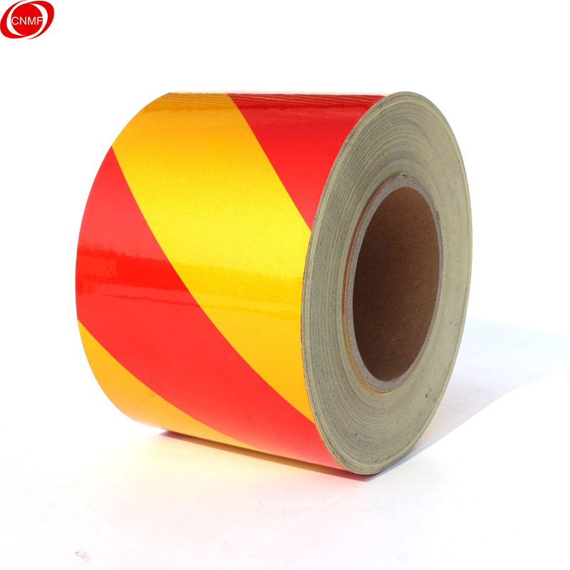 谋福 L8410 反光膜警示胶带 长45.7米 10cm宽 （单位：卷）  黄色