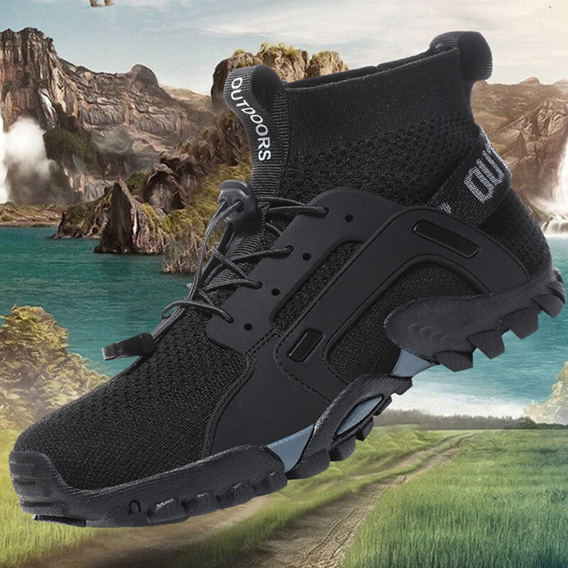 谋福 W-25 户外登山鞋 42码 （单位：双）  黑色