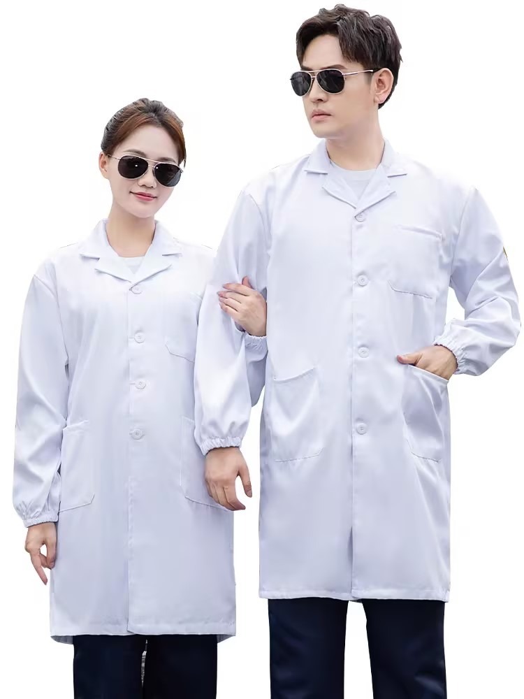 海源（haiyuan） TZ011 耐酸碱白大褂 S码 （单位：件）  白色