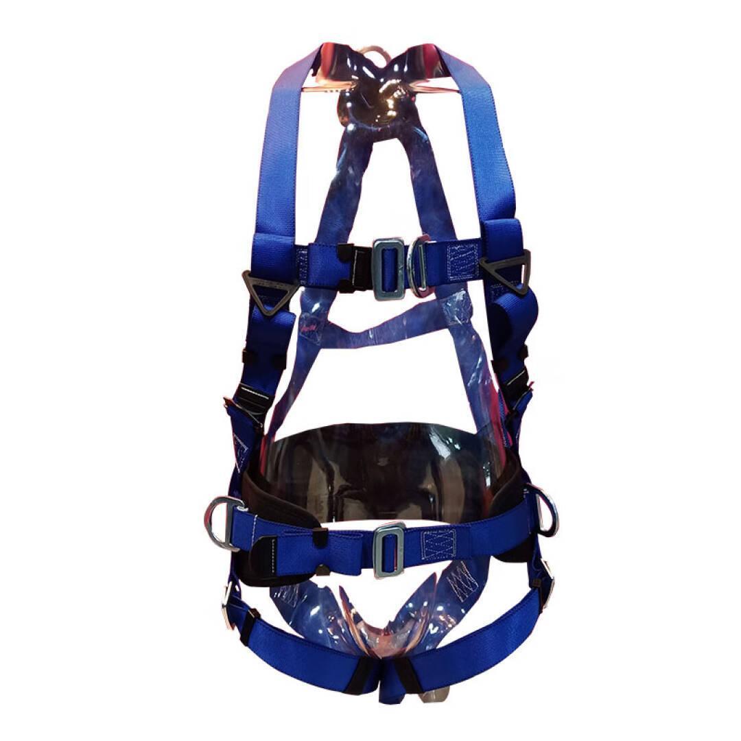 汉盾 HD-M-ZL101 双挂点定位全身式安全带 1条/袋 （单位：套） 背部D型环+定位腰带+双侧D型定位环+胸前D型环 