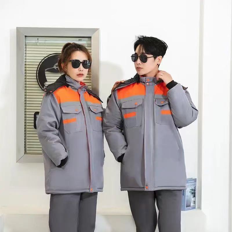 鑫卓越 男式 工程部门冬装 XXL （单位：套）  灰色