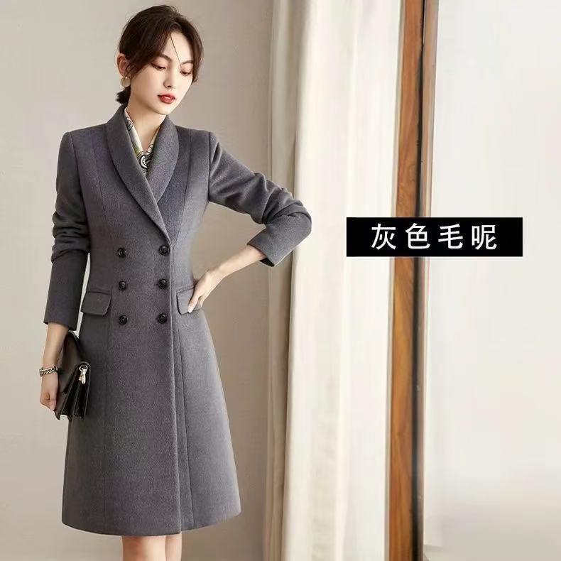 鑫卓越 女式 客服部门大衣（女式） S （单位：套）  灰色