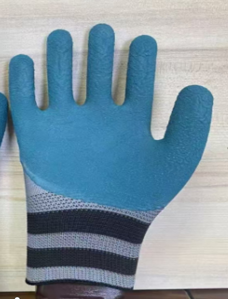 大鲁 DL-101 轮胎橡胶皱纹纱手套 均码 （单位：双）  