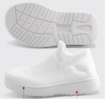 贝尔 BE-3589 白色洁净鞋 42码/43码 （单位：双）  白色