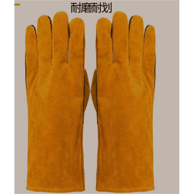 登升 CHANG35CM 电焊手套（长） 均码 （单位：副）  