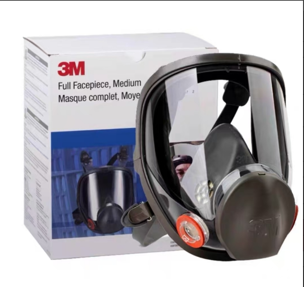 3M 6800 防毒面具 防毒 （单位：副）  黑色