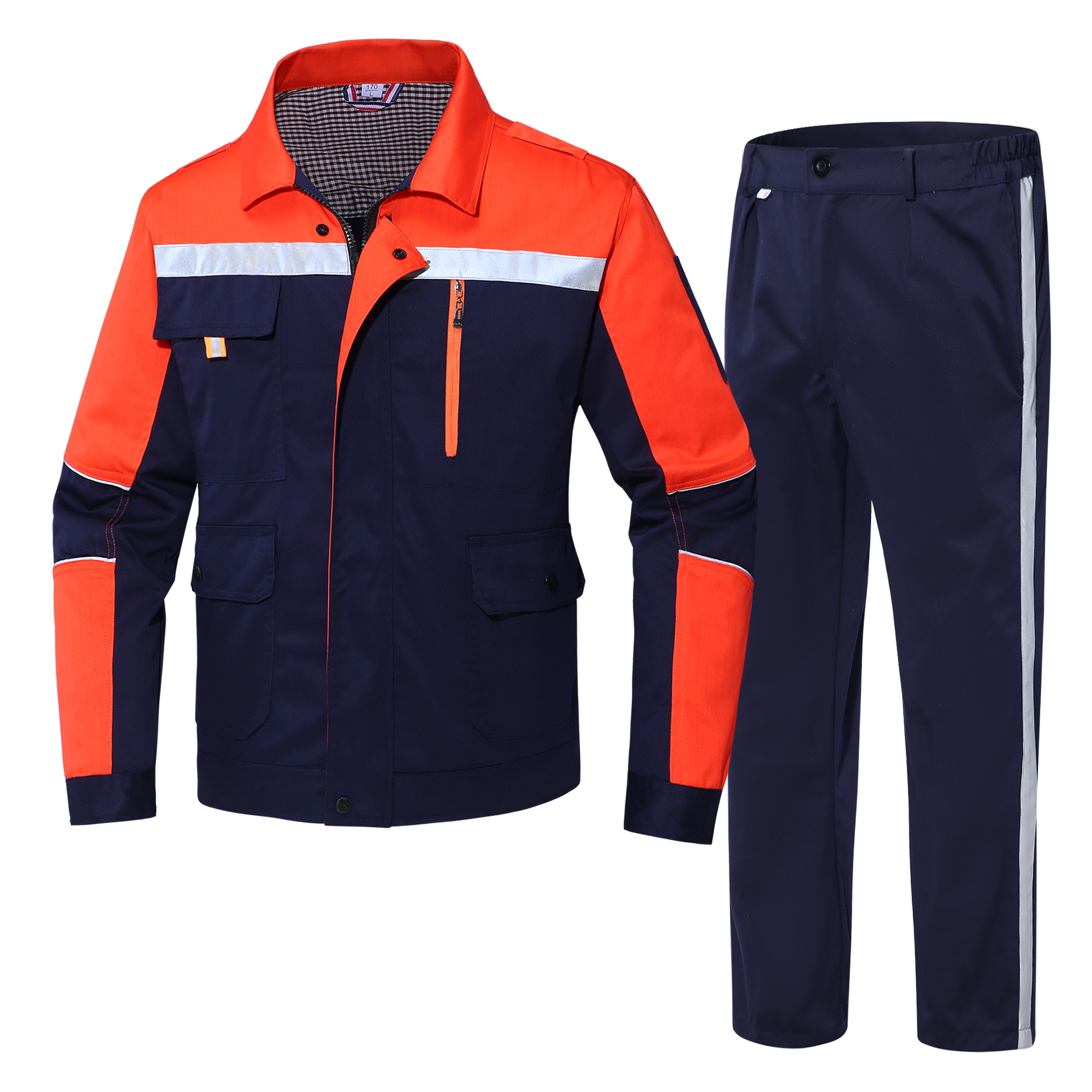 春晟 CSGZF001 CVC春秋全身防护 S-4XL （单位：套）  藏蓝桔