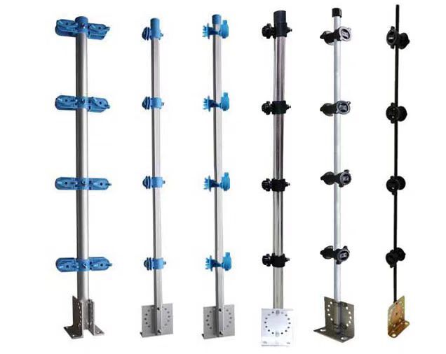 欧讯 3114 铝合金终端杆 32*850mm （单位：个）  