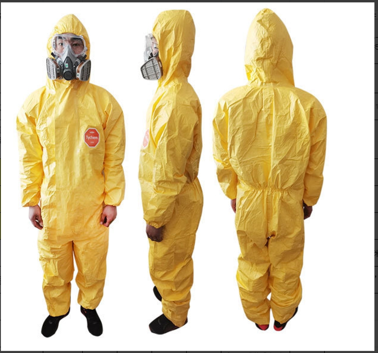 杜邦 一体式 酸碱防护服 XXL （单位：个）  
