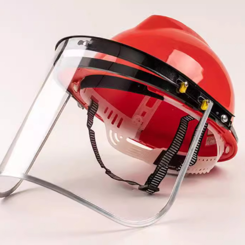 森马 PC透明面屏 安全帽带防酸碱面罩 1顶/盒 （单位：顶）  