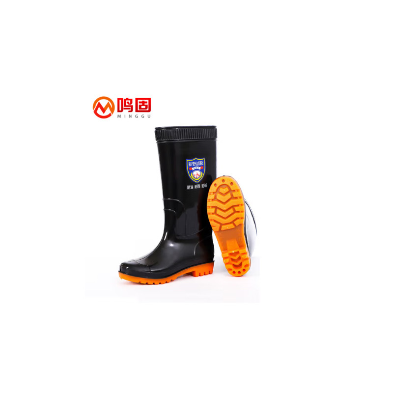 鸣固 高筒 高筒雨靴 41码 （单位：双）  黑色
