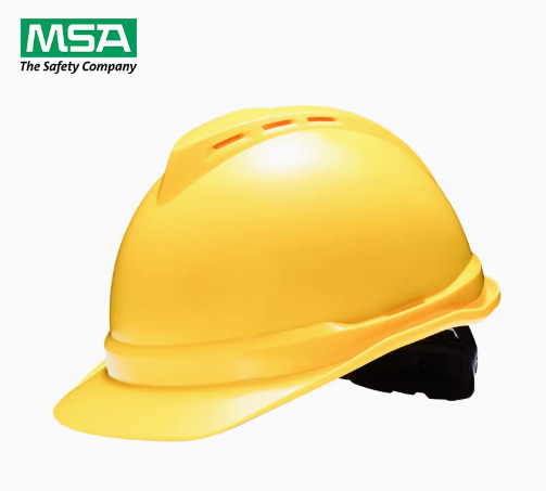 梅思安 10172477 安全帽 舒适透气型 （单位：顶）  黄色