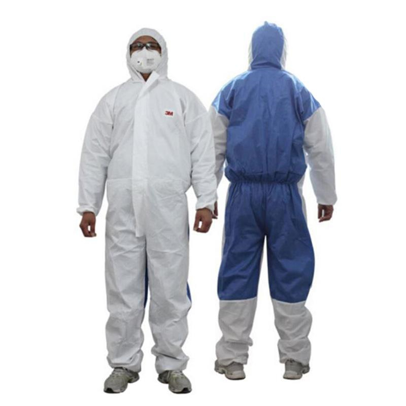 3M 4510 带帽连体防护服 XL码 （单位：件）  白色