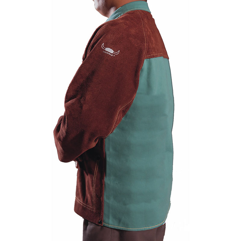 威特仕 44-7530 蛮牛王上身焊服 M码 （单位：件）  咖啡色