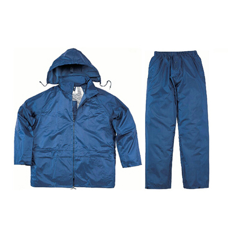 代尔塔（Delta） EN400(407003) 欧款设计涤纶雨衣套装 M码 （单位：套）  藏青色