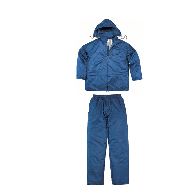 代尔塔（Delta） EN400(407003) 欧款设计涤纶雨衣套装 XL码 （单位：套）  藏青色
