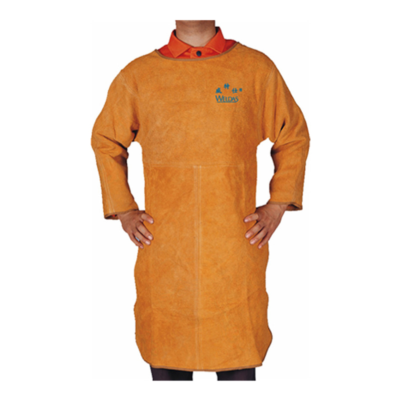 威特仕（WELDAS） 44-1847 带袖围裙 L码 （单位：件）  金黄色