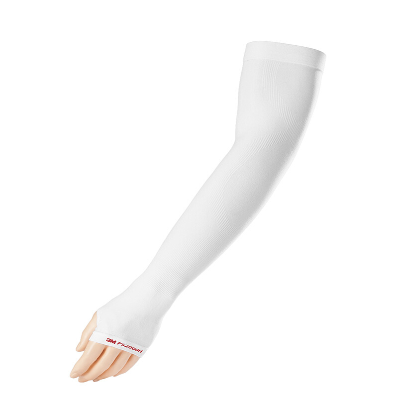 3M PS2000H 带护手防紫外线袖套 均码 （单位：双）  白色