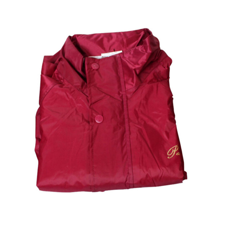 天堂(paradise) N211-2A特 双层分体雨衣套装 XXL码 （单位：套）  降红色