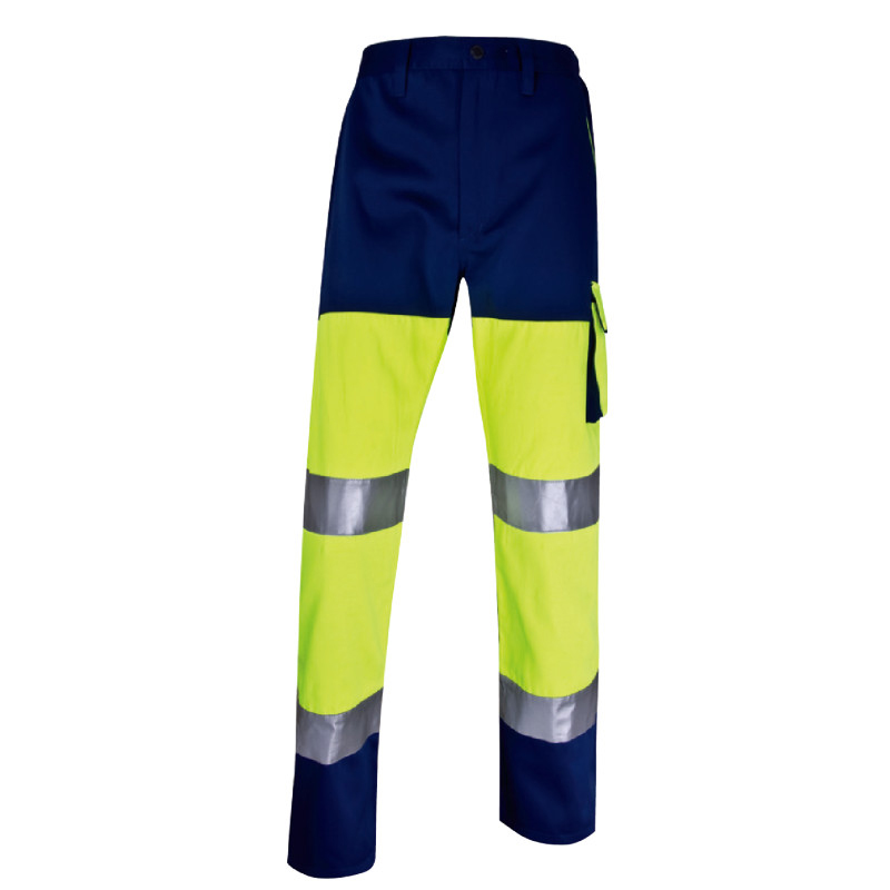 代尔塔（Delta） PHVE2(404012) 荧光工裤 S码 （单位：条）  黄色