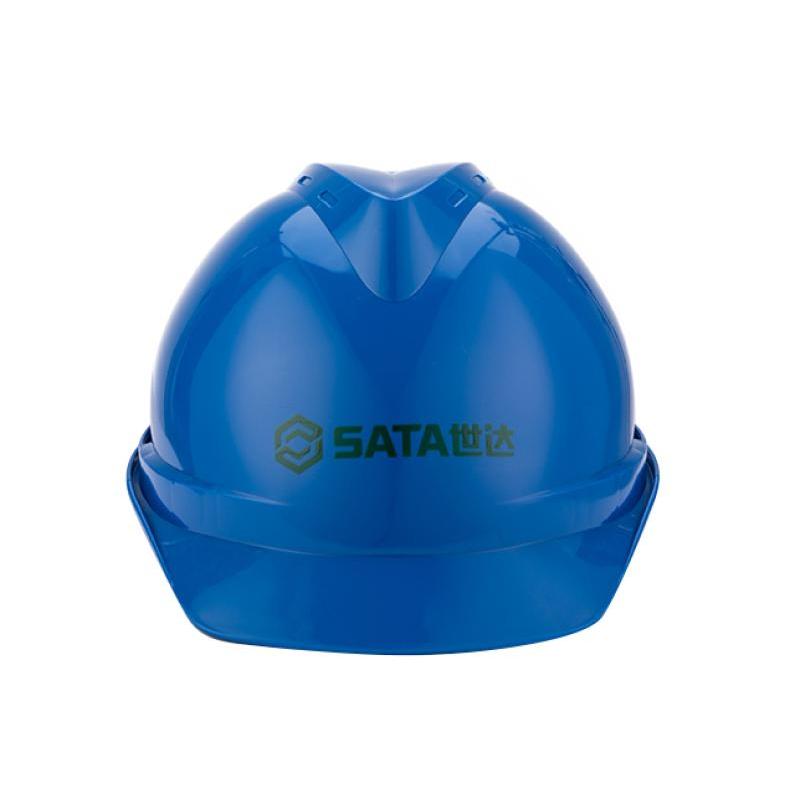 世达（SATA） TF0101B V顶标准型安全帽 V顶 （单位：个）  蓝色