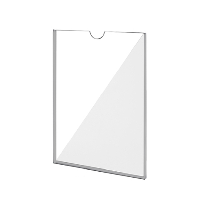 安赛瑞 8H00027 单层透明竖款展示牌 102*152mm （单位：块）  