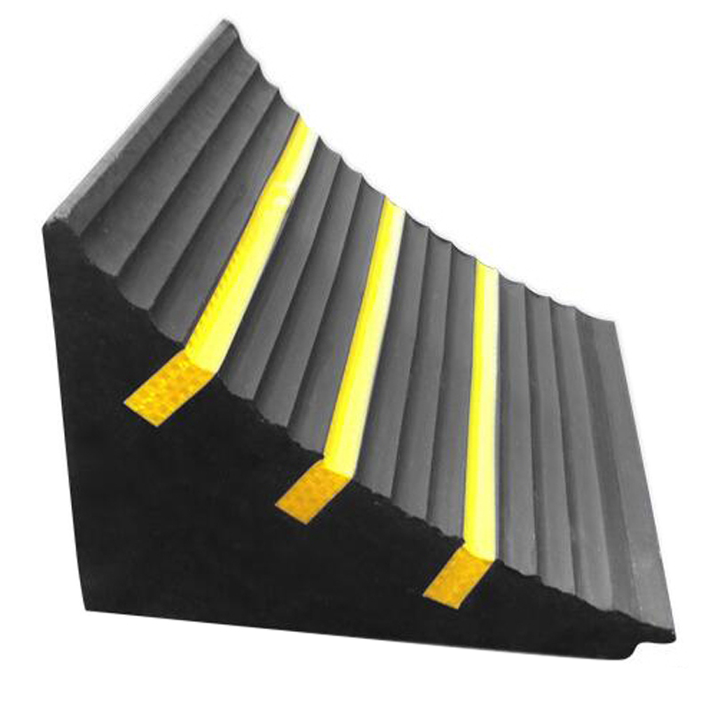 锦安行 JCH-R05 大货车专用橡胶止退器 32*30*26 （单位：个）  黄黑