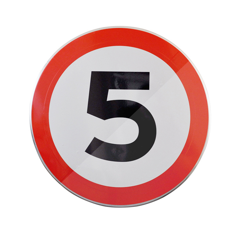 锦安行 JCH-P003 定制交通标志牌 1.2mm铝板 （单位：套）  红白