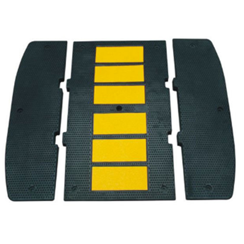 锦安行 JCH-L10-T 标线减速带端头 270*900*50 （单位：个）  黄黑